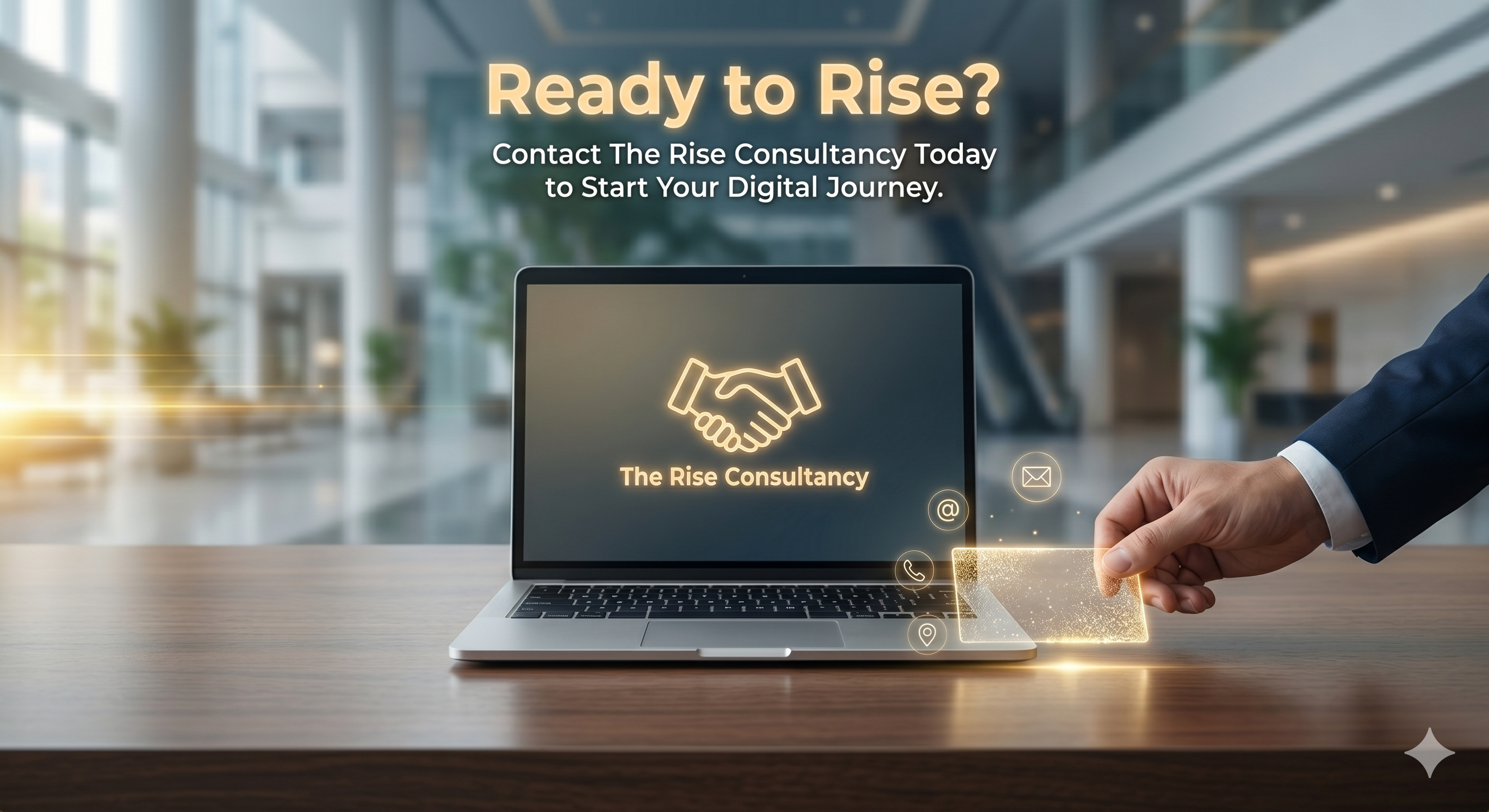 Ready to Rise? Contact The Rise Consultancy today to start your digital journey.