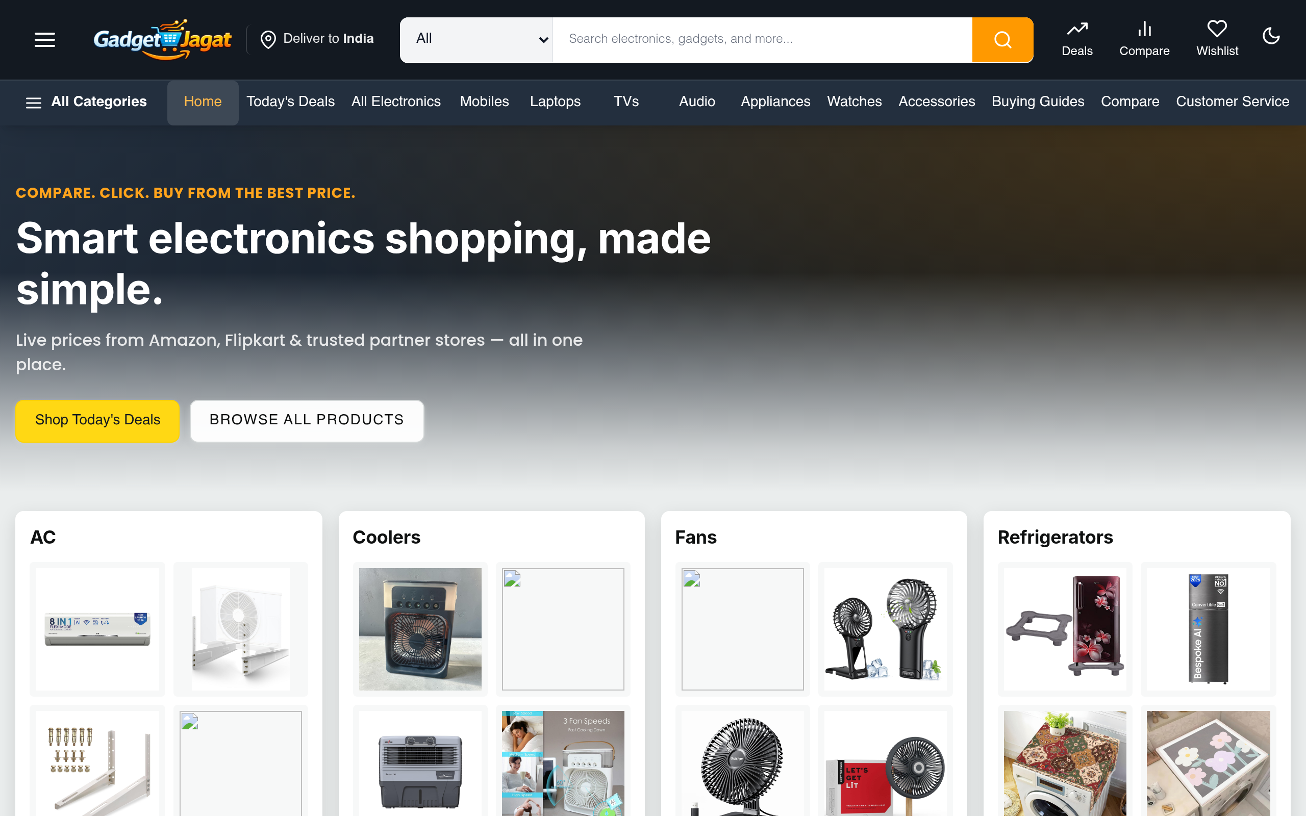 Gadget Jagat website preview